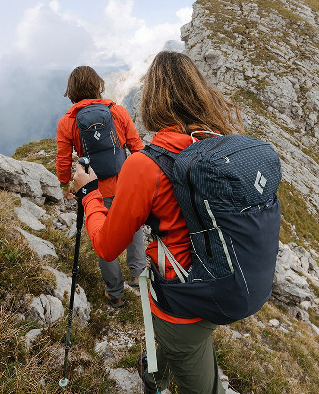 Hiking with Pursuit packs