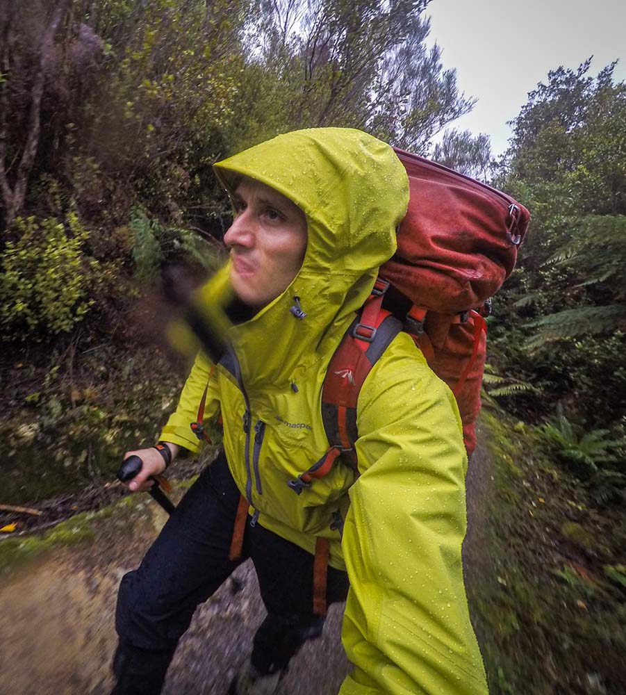 Walking in the rain